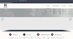 Desktop Screenshot of notaria9dezapopan.com